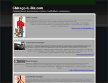 Tablet Screenshot of chicago-il-biz.com